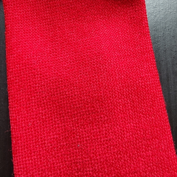 Red ♥️ 🍒 | vintage wool tie | Tip Top's Club International - Picture 2 of 10
